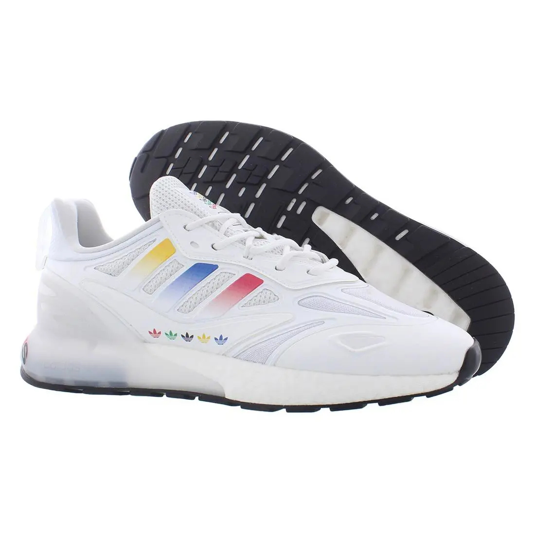 Adidas shoes - Cloud White/Core Black/Scarlet, Main: White 4