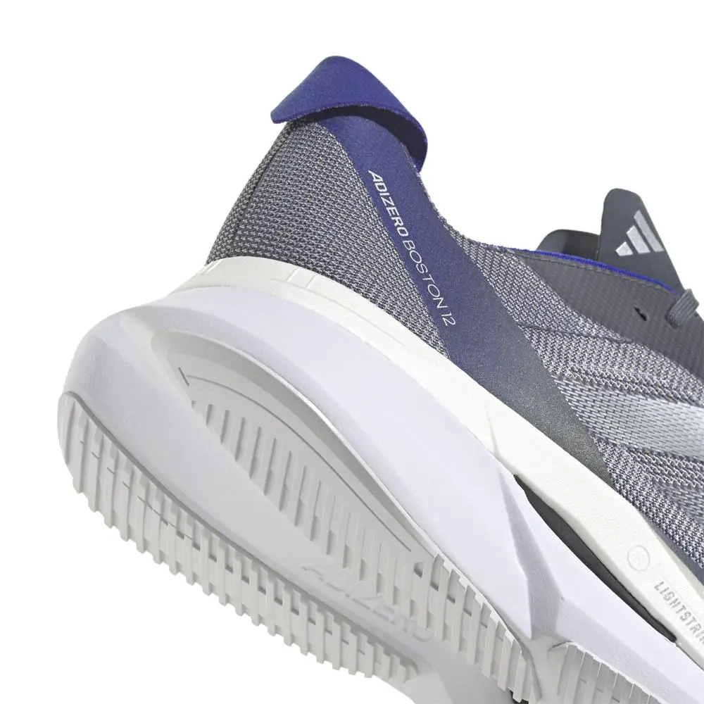 Adidas shoes - adidas Adizero Boston 12 Running - JP7913 - Grey, Silver 4