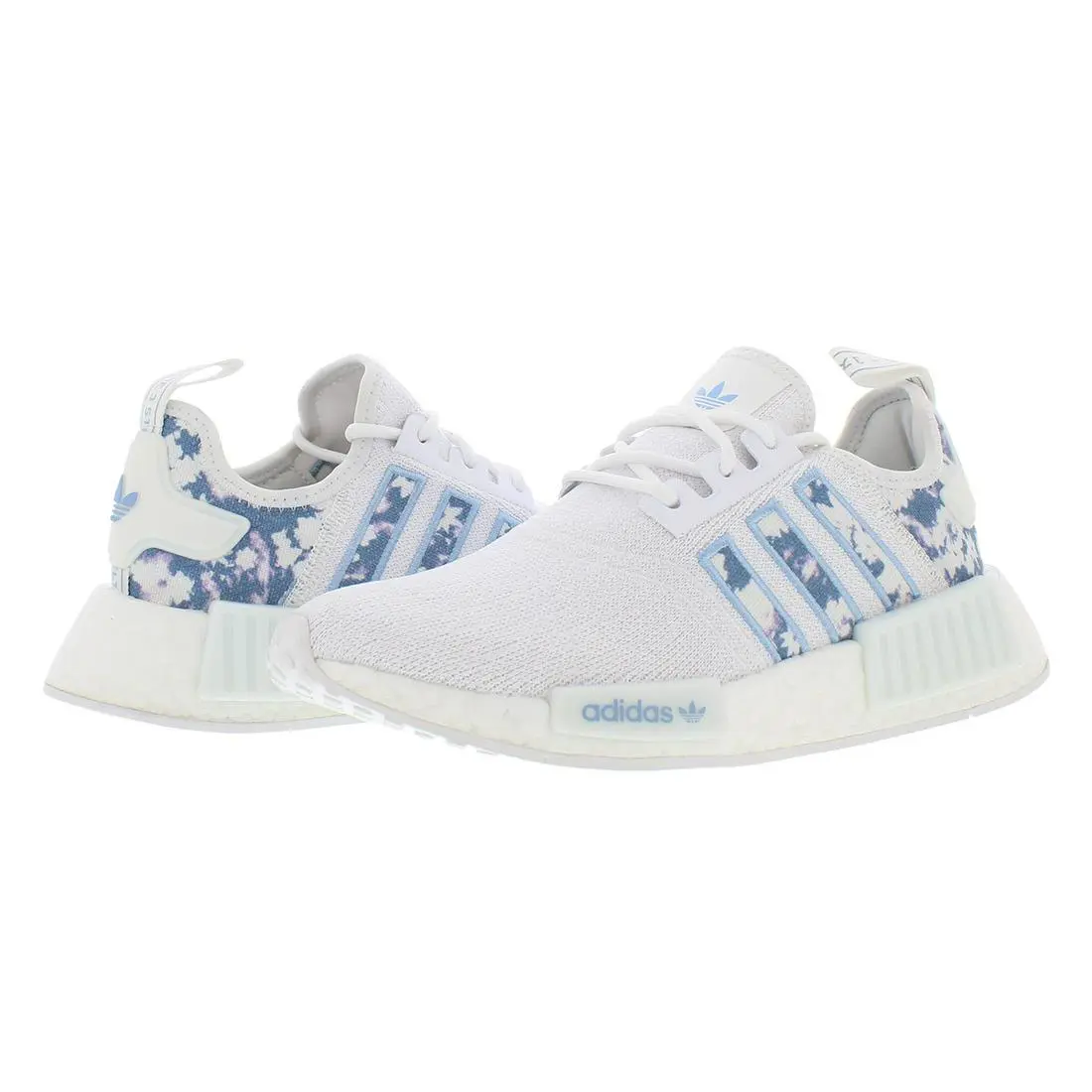 Adidas shoes - Cloud White/Ambient Sky/Cloud White, Main: White 1
