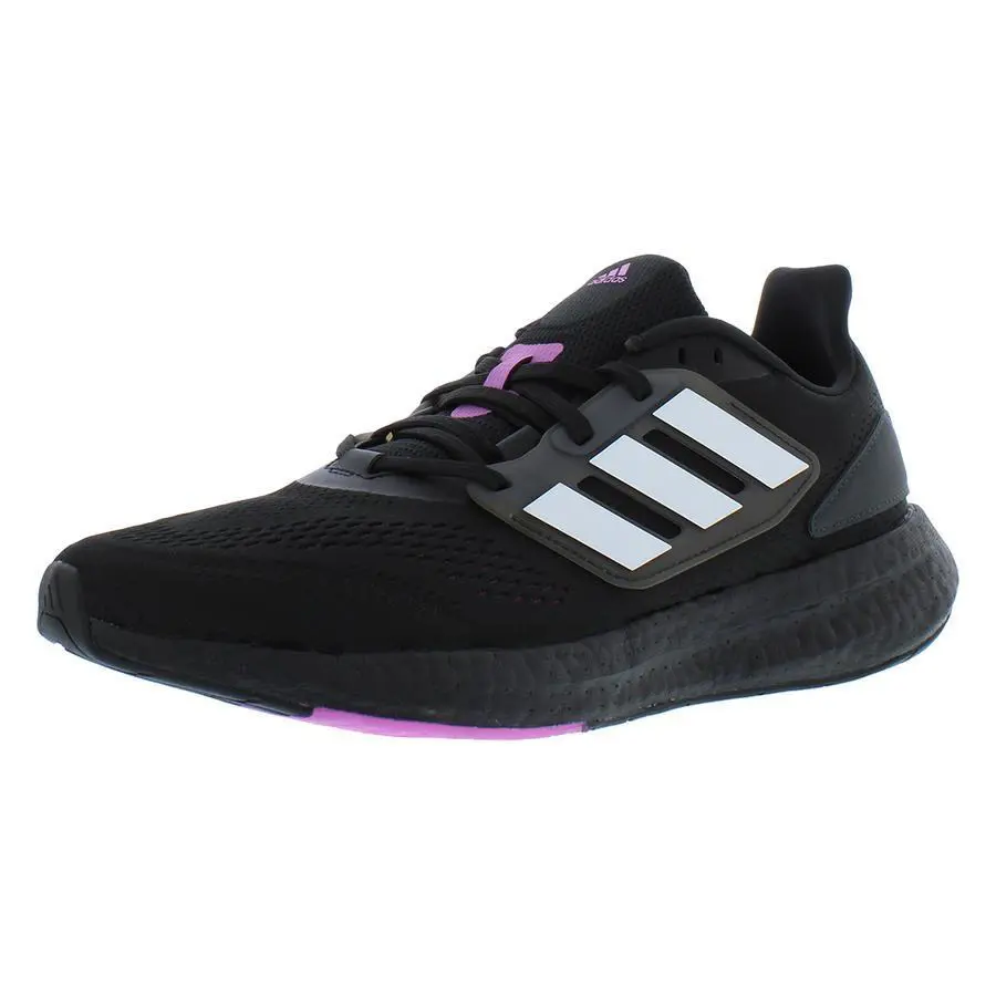 Adidas shoes - Core Black/Cloud White/Semi Pulse Lilac, Main: Black 3