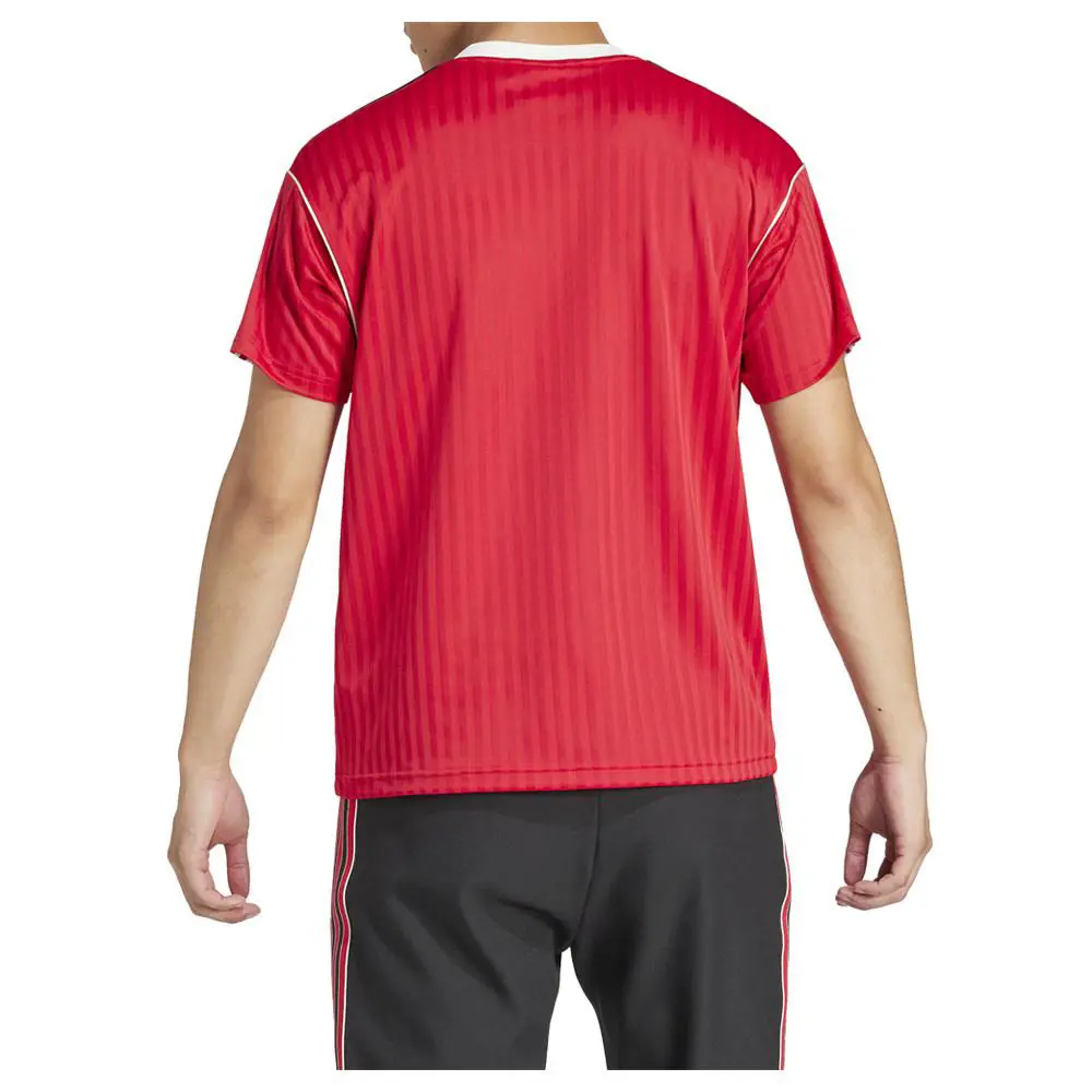 Adidas clothing - adidas Manchester United Terrace Icons Crew Neck Short Sleeve Jer - JF0386 - Red 2