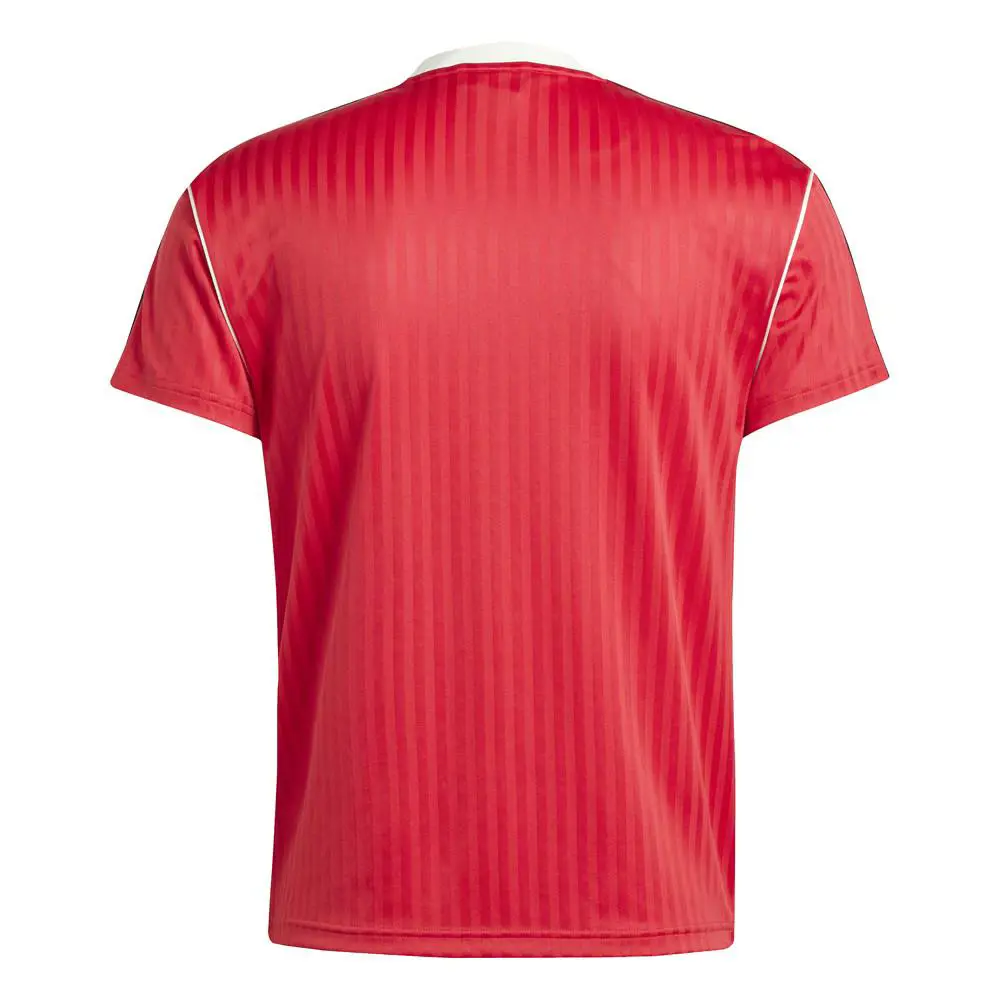 Adidas clothing - adidas Manchester United Terrace Icons Crew Neck Short Sleeve Jer - JF0386 - Red 5