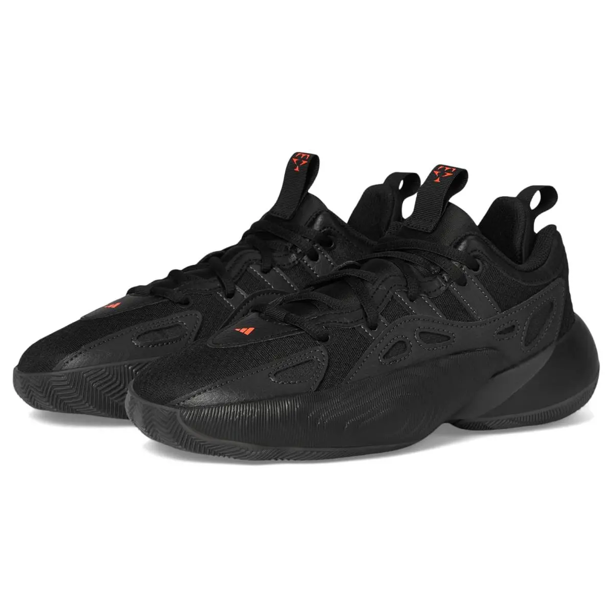 Adidas shoes - Black/Carbon/Solar Red 6