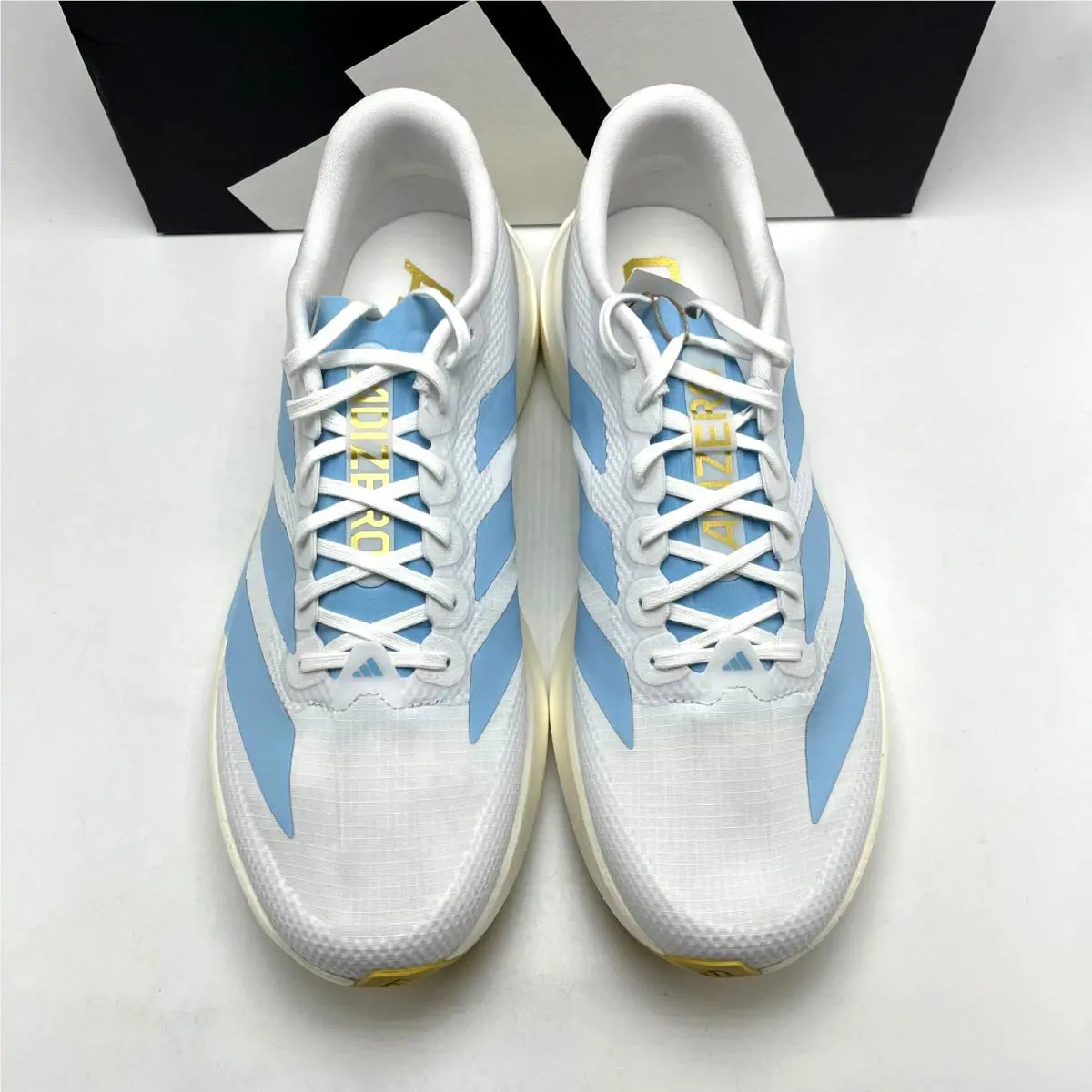 Adidas shoes - adidas Adizero - Adizero - JQ4527 - Cloud White/Clear Blue/Matte Gold 0
