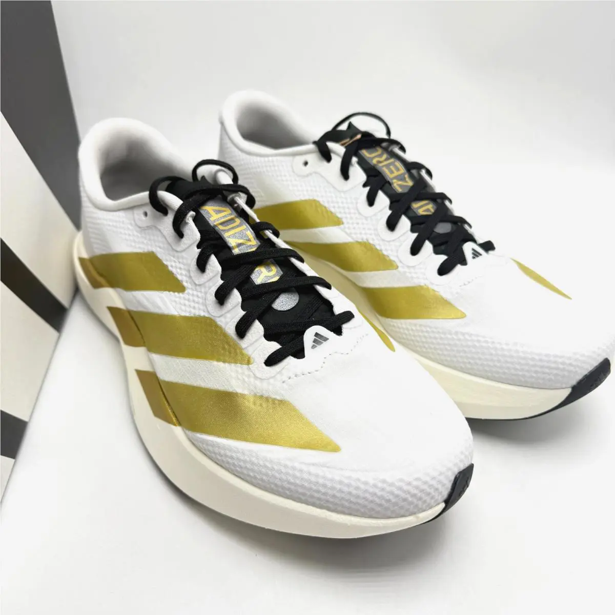 Adidas shoes - adidas Adizero - Adizero - JQ4441 - Cloud White/Matte Gold/Core Black 2