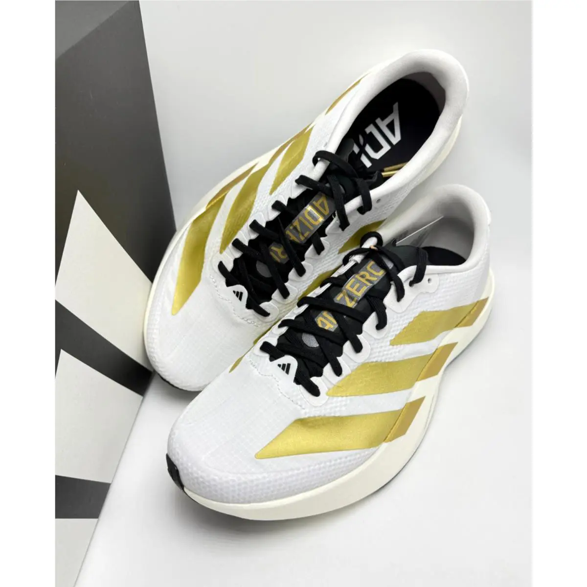 Adidas shoes - adidas Adizero - Adizero - JQ4441 - Cloud White/Matte Gold/Core Black 4