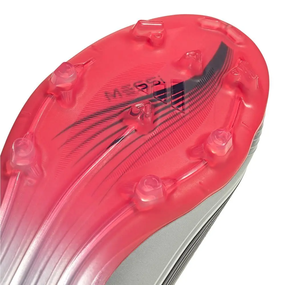 Adidas shoes - adidas F50 Messi Elite Firm Ground Soccer Cleats Youth - JP7451 - Silver, White 4