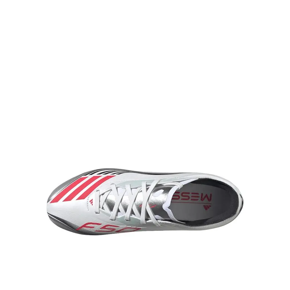 Adidas shoes - adidas F50 Messi Elite Firm Ground Soccer Cleats Youth - JP7451 - Silver, White 10