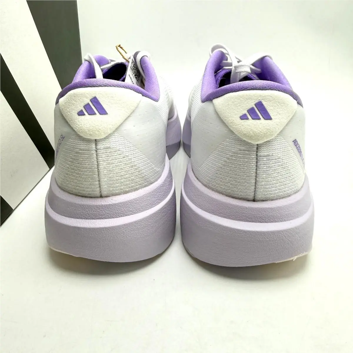 Adidas shoes - adidas Adizero Evo SL - Adizero Evo - KI6958 - Cloud White/Zero Metalic/Purple Tint 10