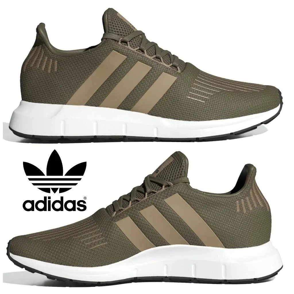 Adidas shoes - adidas Swift Run - Swift Run - Green, Manufacturer: Olive Strata / Blanch Cargo / Cloud White 6