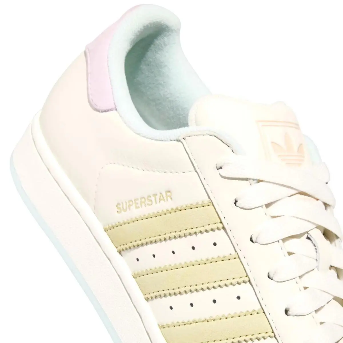 Adidas shoes - adidas Superstar - Superstar - Yellow, Manufacturer: Off White / Powder Yellow / Halo Mint 16