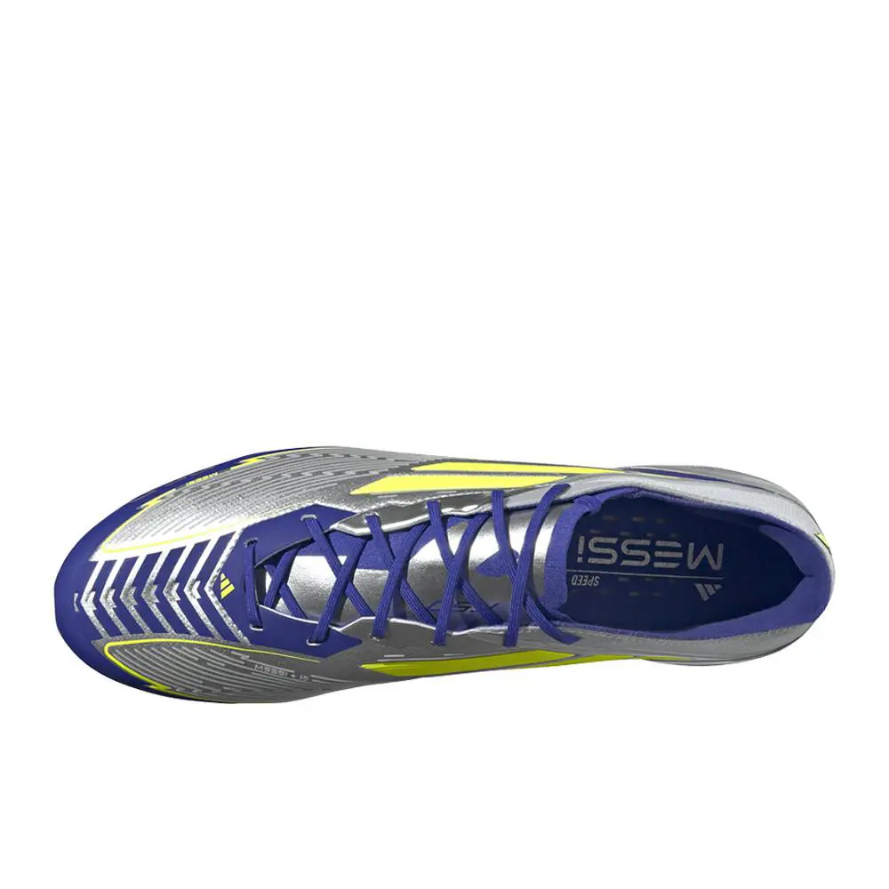 Adidas shoes - adidas F50 Elite Messi Firm Ground Cleats - IH0915 - Silver 2