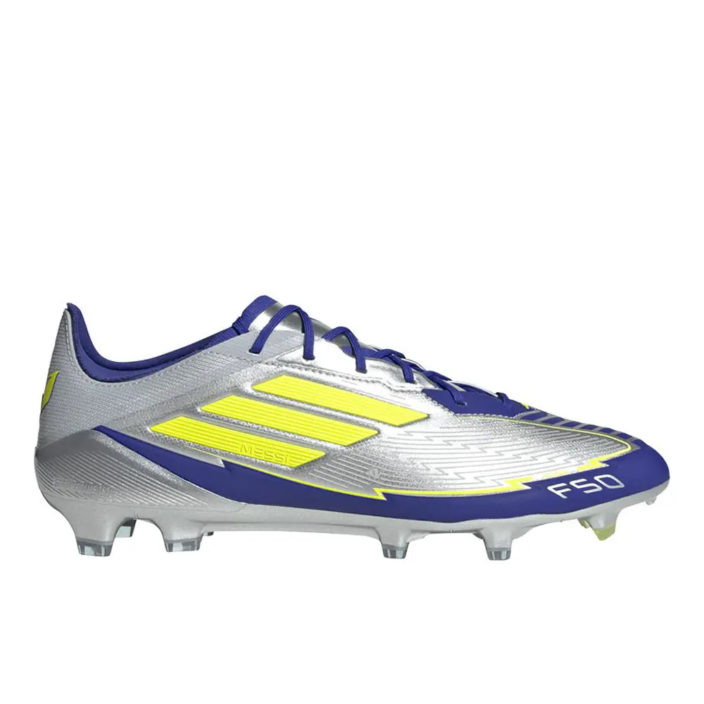 Adidas shoes - adidas F50 Elite Messi Firm Ground Cleats - IH0915 - Silver 7