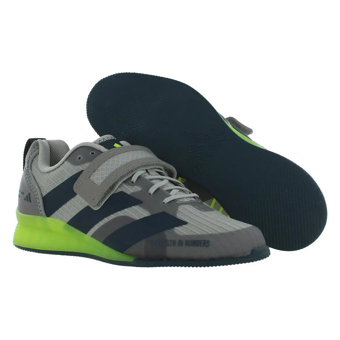 Adidas shoes - Grey Two/Arctic Night/Lucid Lemon, Main: Grey 4