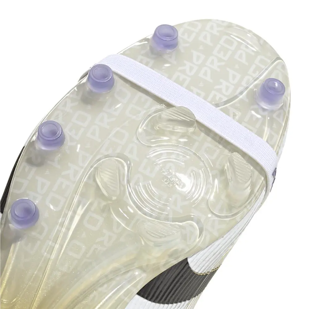 Adidas shoes - adidas Predator Elite FoldOver Tongue Artificial Grass Soccer Cle - JR4771 - White 5