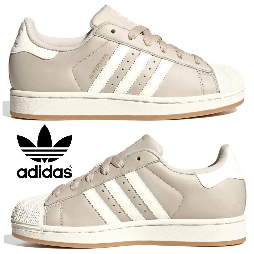 Adidas shoes - adidas Superstar - Superstar - Beige, Manufacturer: Beige / Off White / Gold Metallic 26