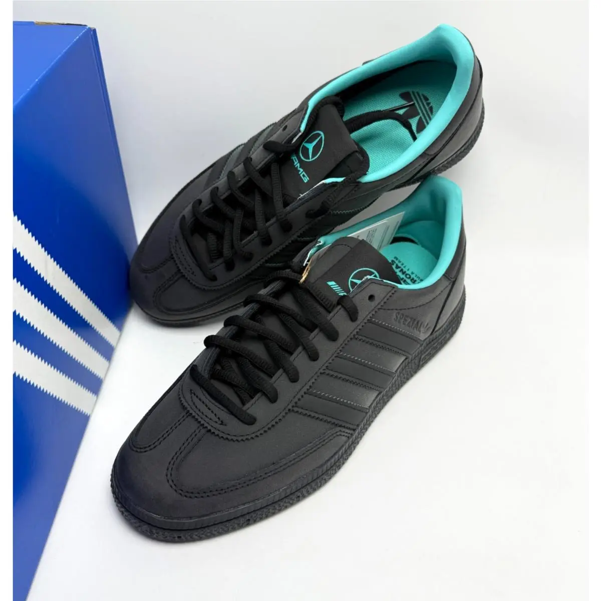 Adidas shoes - adidas Handball Spezial - Handball Spezial - KJ1195 - Black / Semi Mint Rush 11
