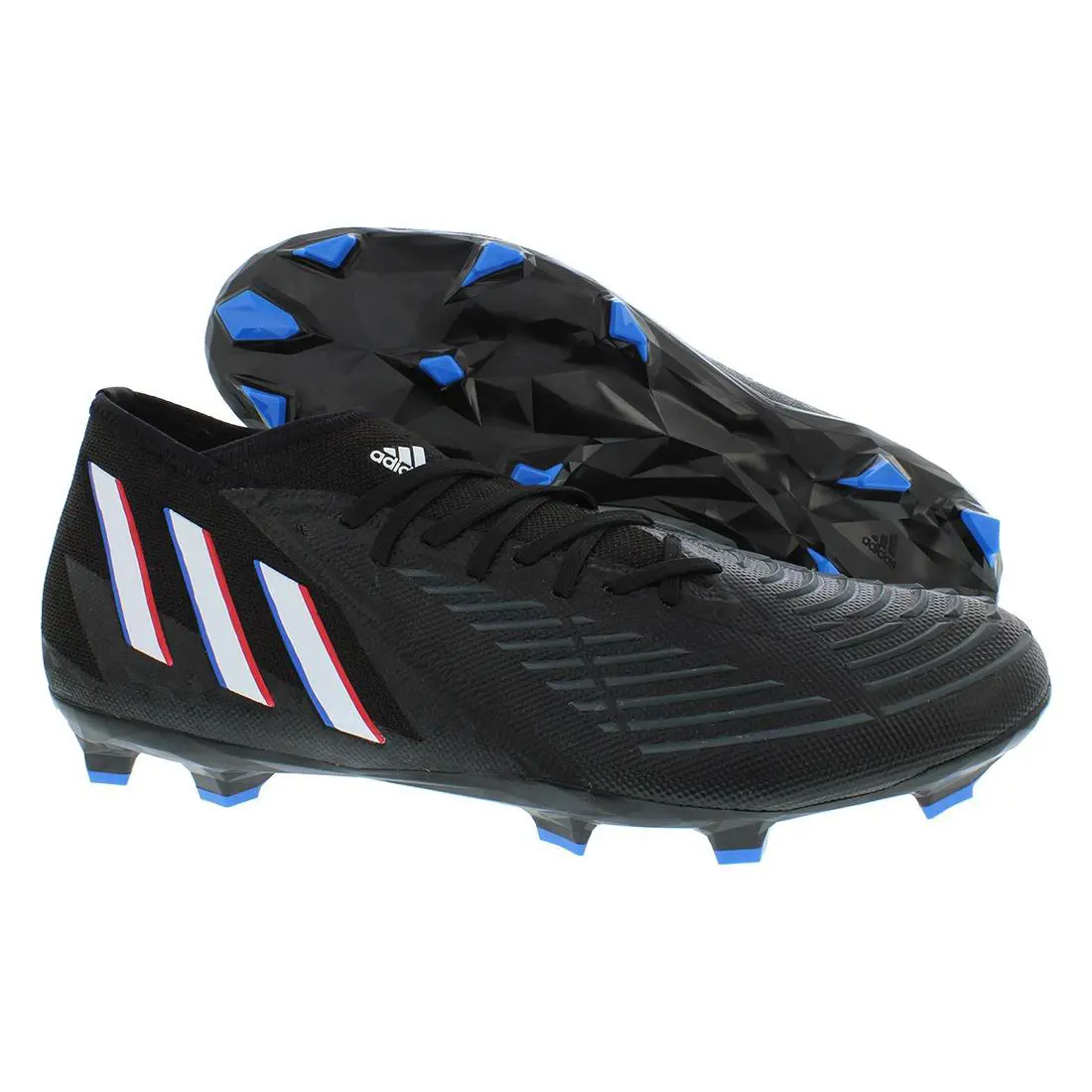 Adidas shoes - Black/White/Red, Main: Black 4