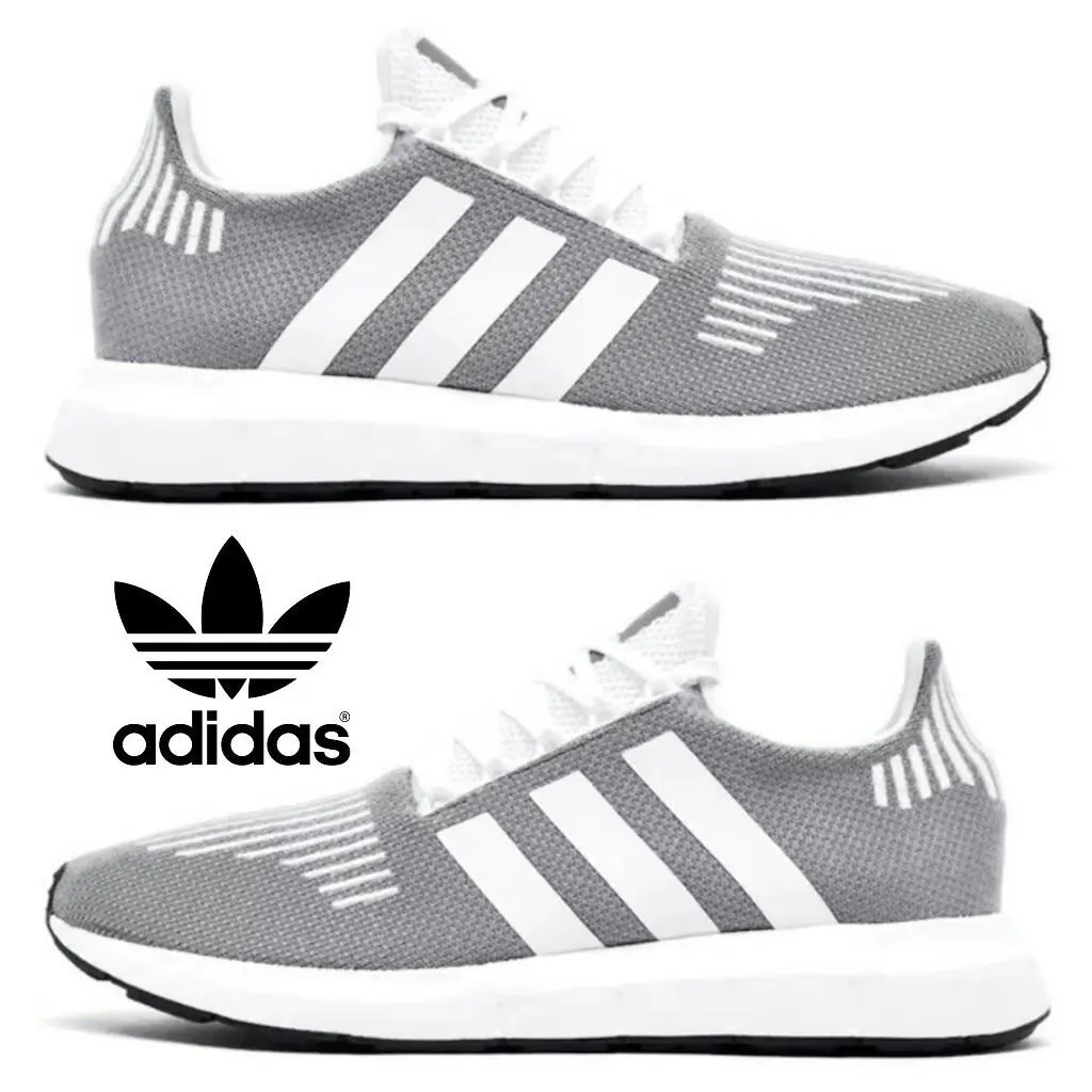 Adidas shoes - adidas Swift Run - Swift Run - Gray, Manufacturer: Grey Three/Footwear White/Core Black 27