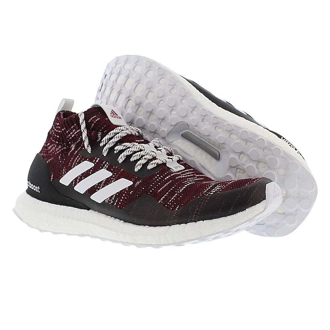 Adidas shoes - Maroon/White/Black, Main: Red 4