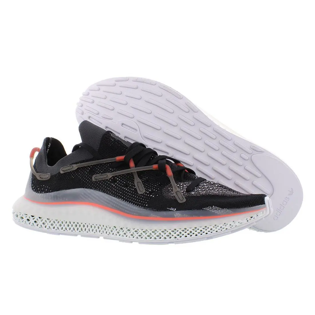 Adidas shoes - Core Black/Footwear White/Solar Red, Main: Black 4