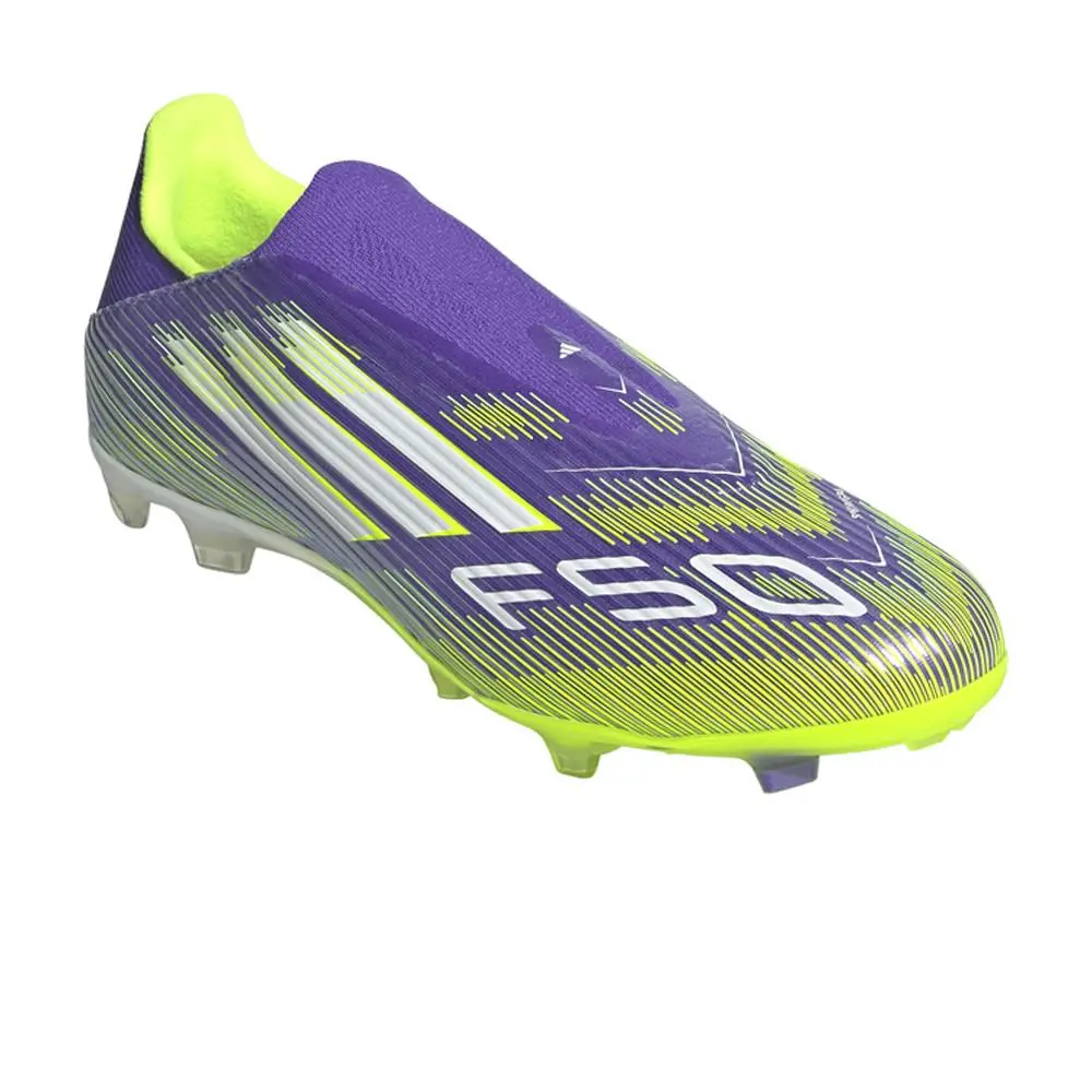 Adidas shoes - adidas F50 League Laceless Firm GroundMulti Ground Football Cleat - JH7734 - Purple 0