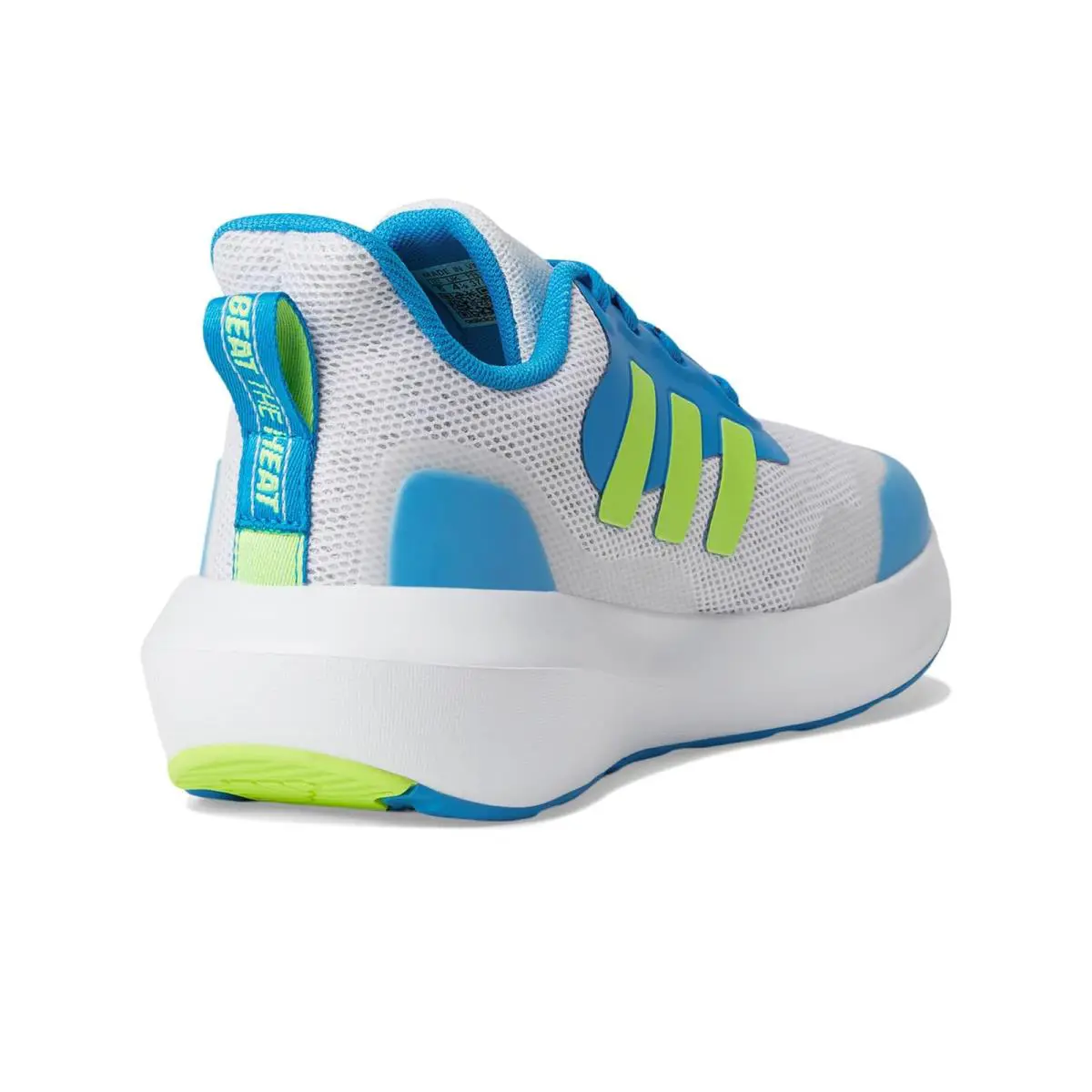 Adidas shoes - Dash Grey/Lucid Lemon/Solar Blue 3