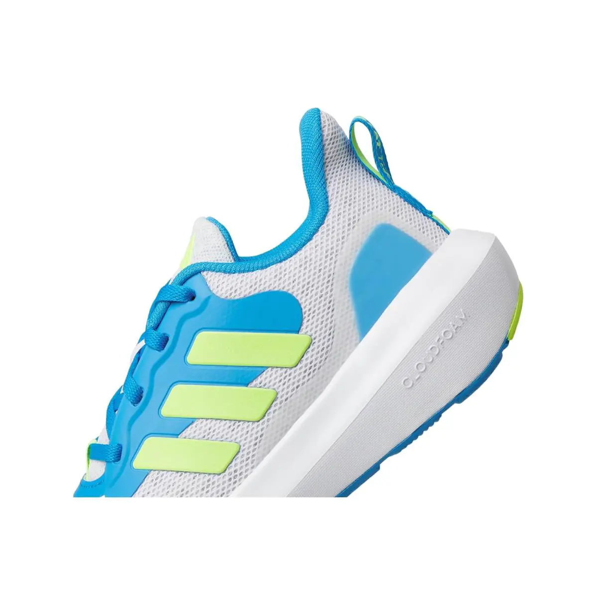 Adidas shoes - Dash Grey/Lucid Lemon/Solar Blue 4