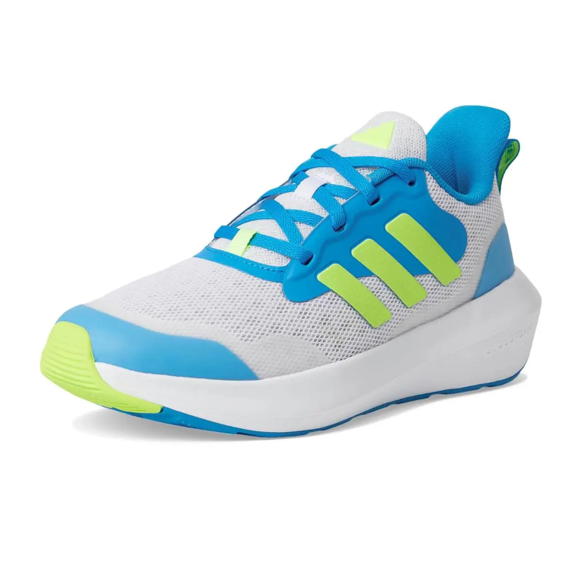 Adidas shoes - Dash Grey/Lucid Lemon/Solar Blue 5