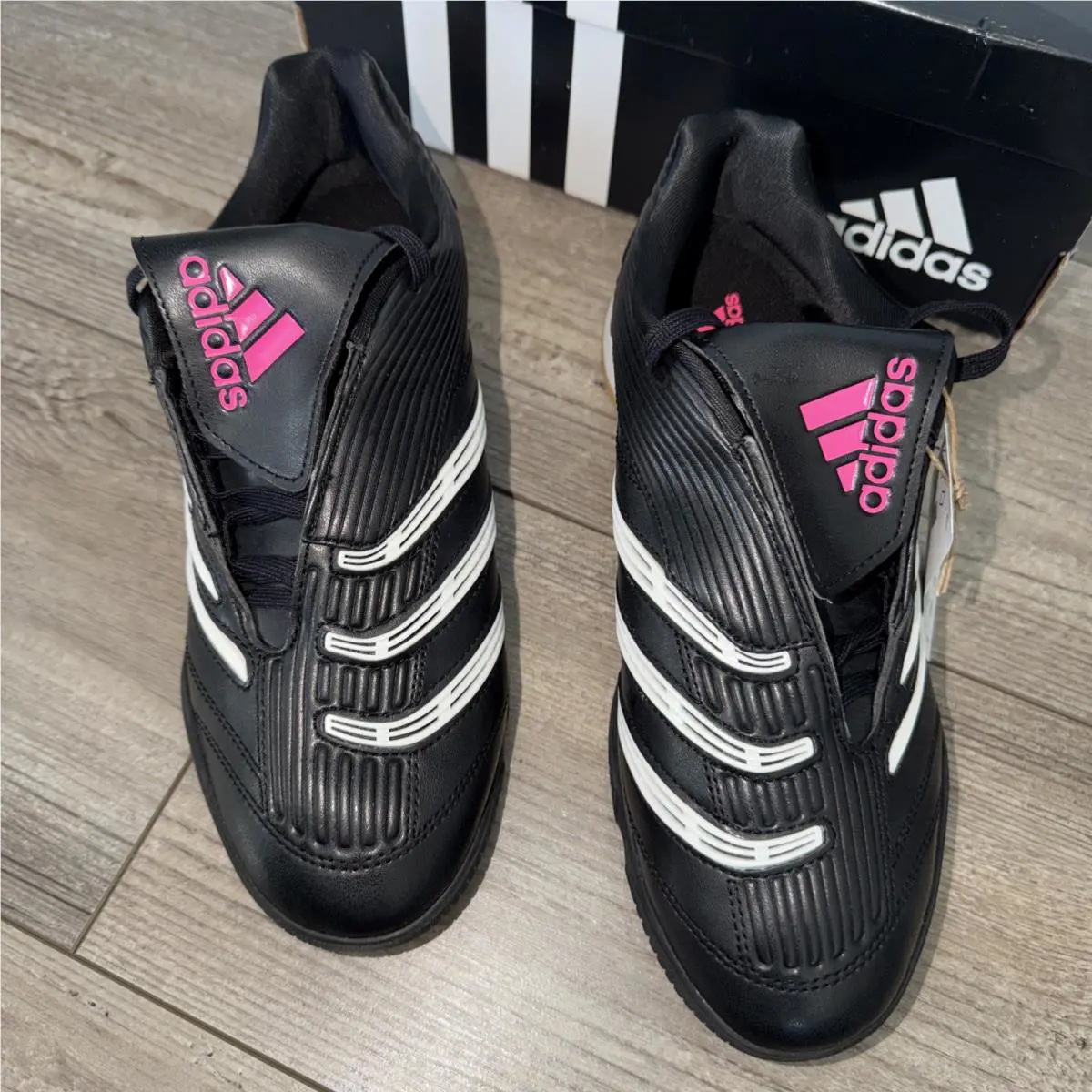 Adidas shoes - Predator Sala W - Predator Sala - JR1638 - Black, White, Pink 0