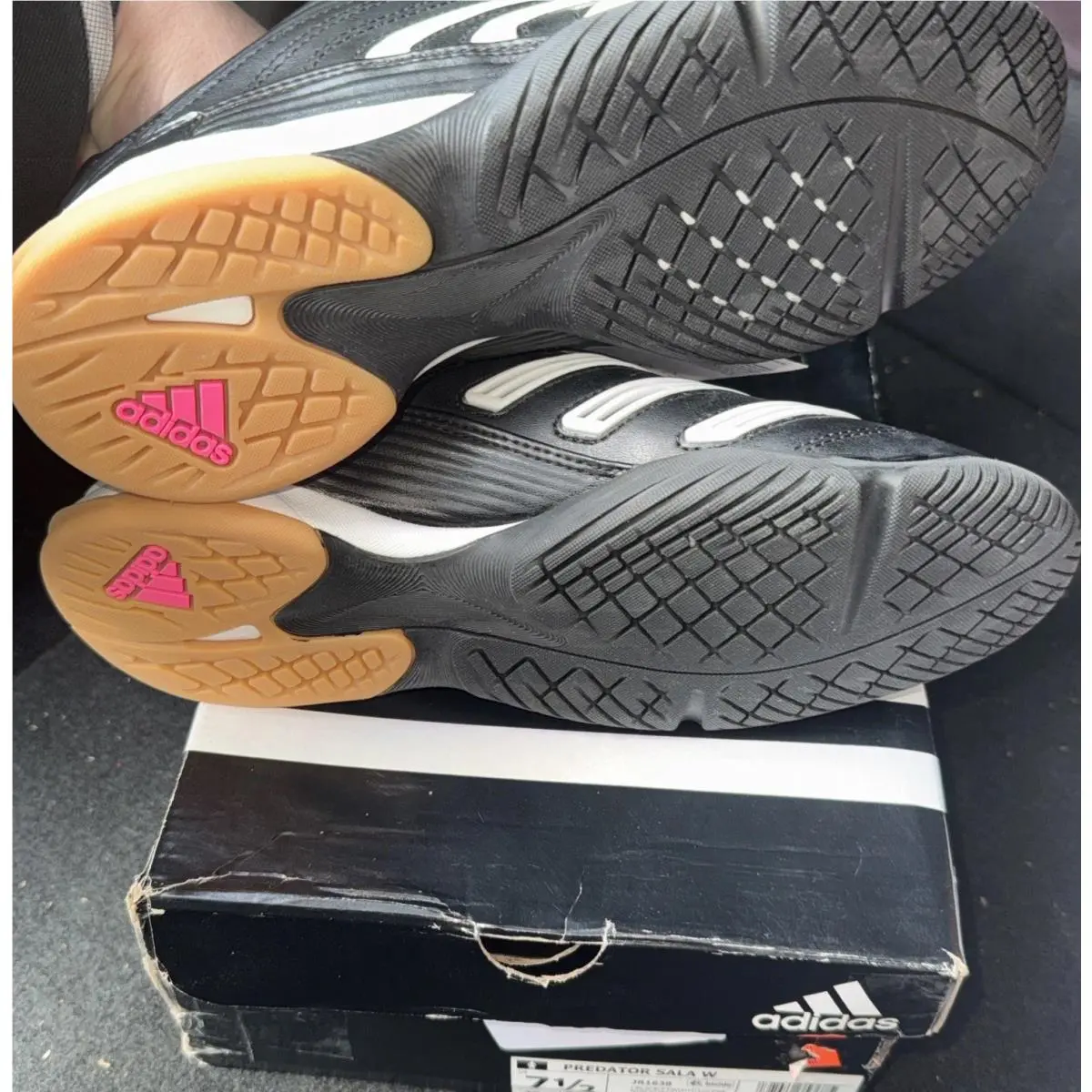 Adidas shoes - adidas Predator Sala black pink (Women`s) - jr1638 - Black 1
