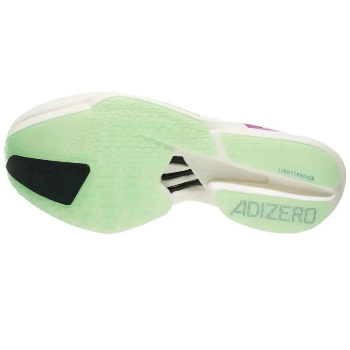 Adidas shoes - adidas Adizero Adios Pro 4 - JR1656 - White, Manufacturer: Core White/Collegiate Purple/Lime Burst 3