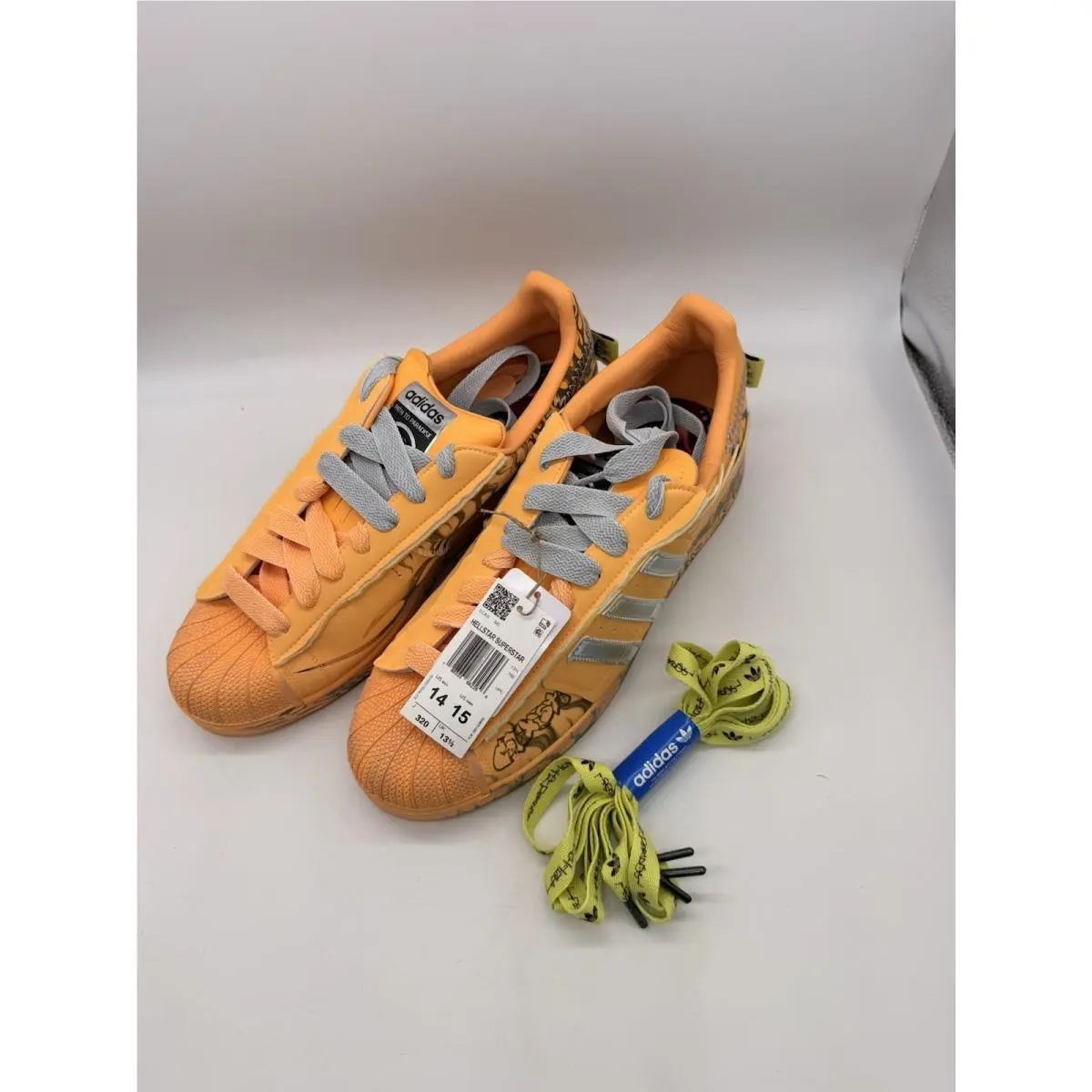 Adidas shoes - adidas Superstar - Superstar - LA1501 - Orange 1