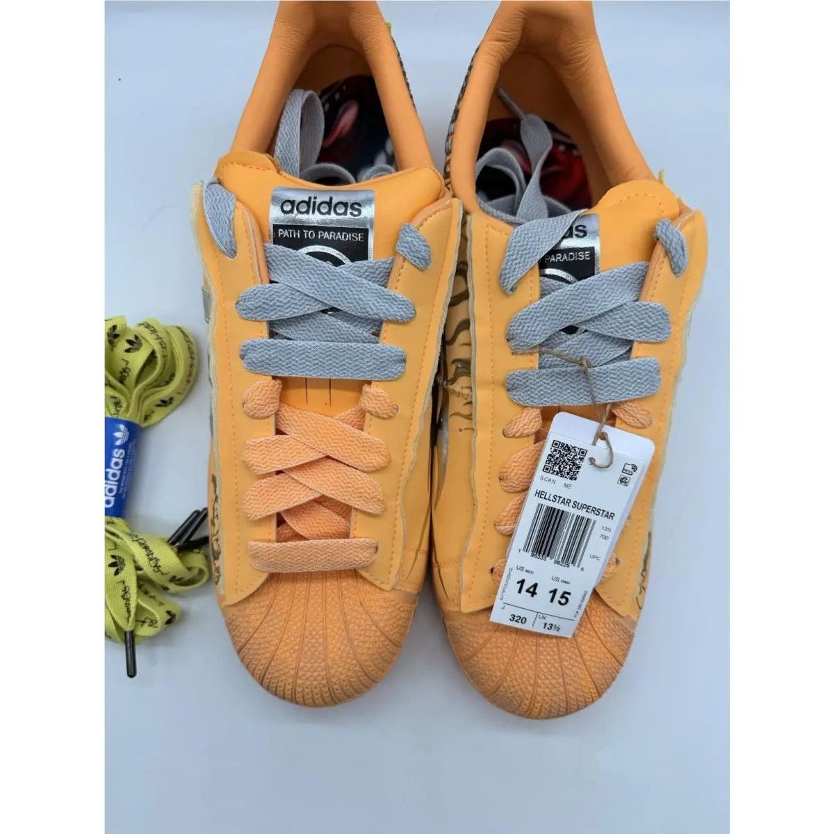 Adidas shoes - adidas Superstar - Superstar - LA1501 - Orange 2
