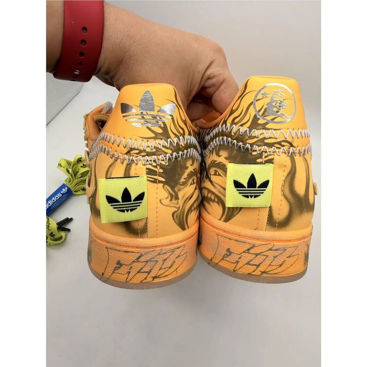 Adidas shoes - adidas Superstar - Superstar - LA1501 - Orange 4