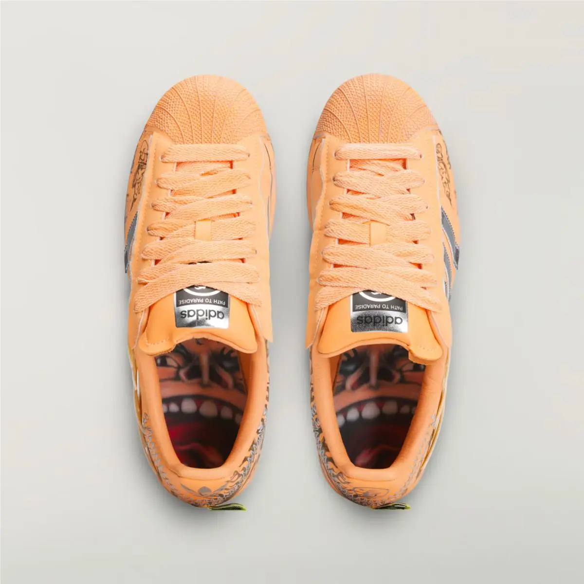 Adidas shoes - adidas Superstar - Superstar - LA1501 - Orange 2