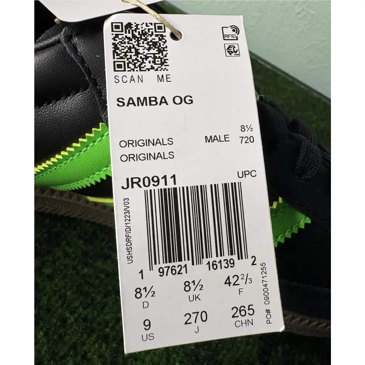 Adidas shoes - adidas Samba OG - Samba - JR0911 - Black 6