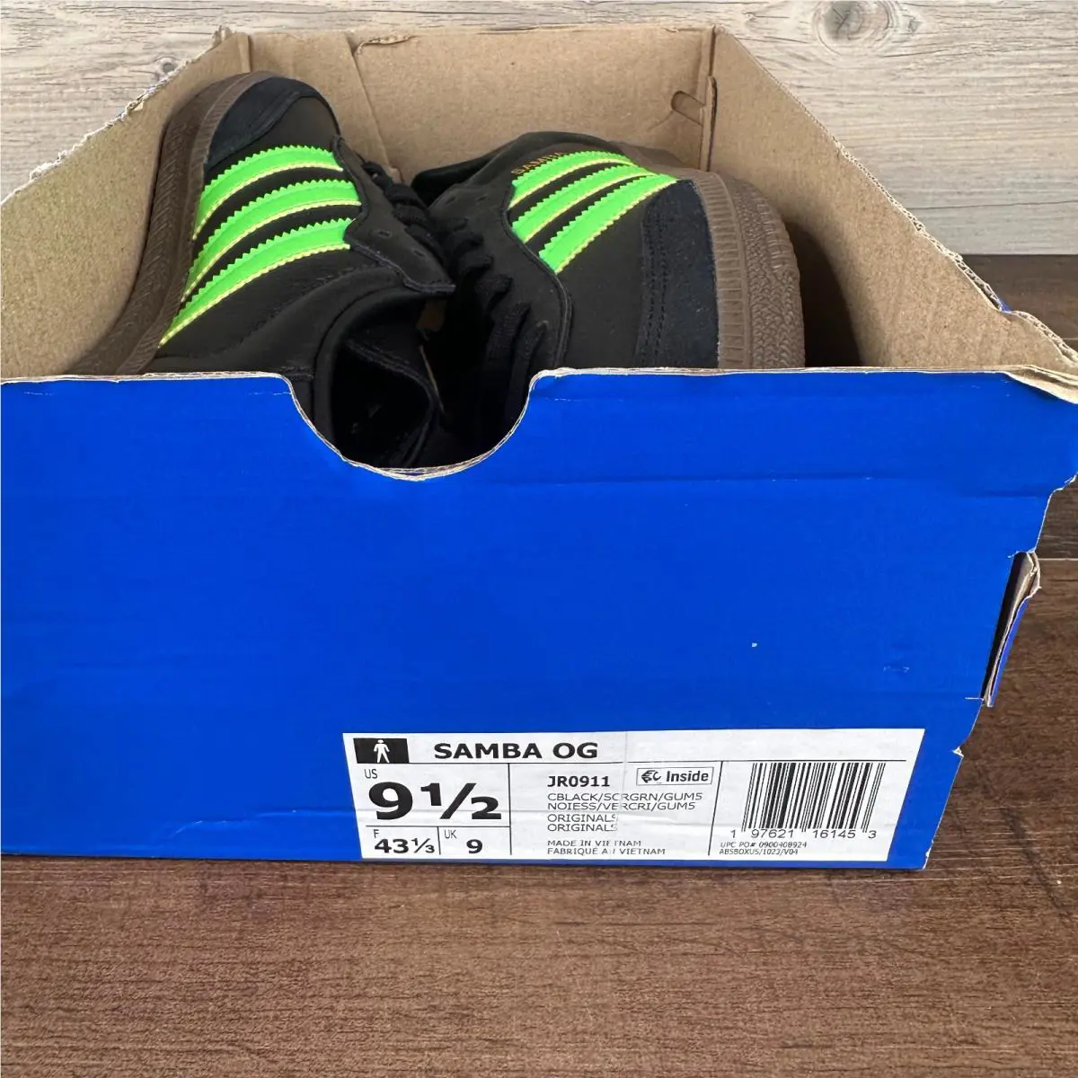 Adidas shoes - adidas Samba - Samba - JR0911 - Black 6