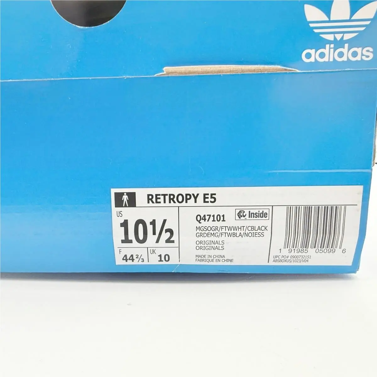 Adidas shoes - adidas Retropy E5 - Retropy - Q47101 - Gray (UPC: 191985054734) 7