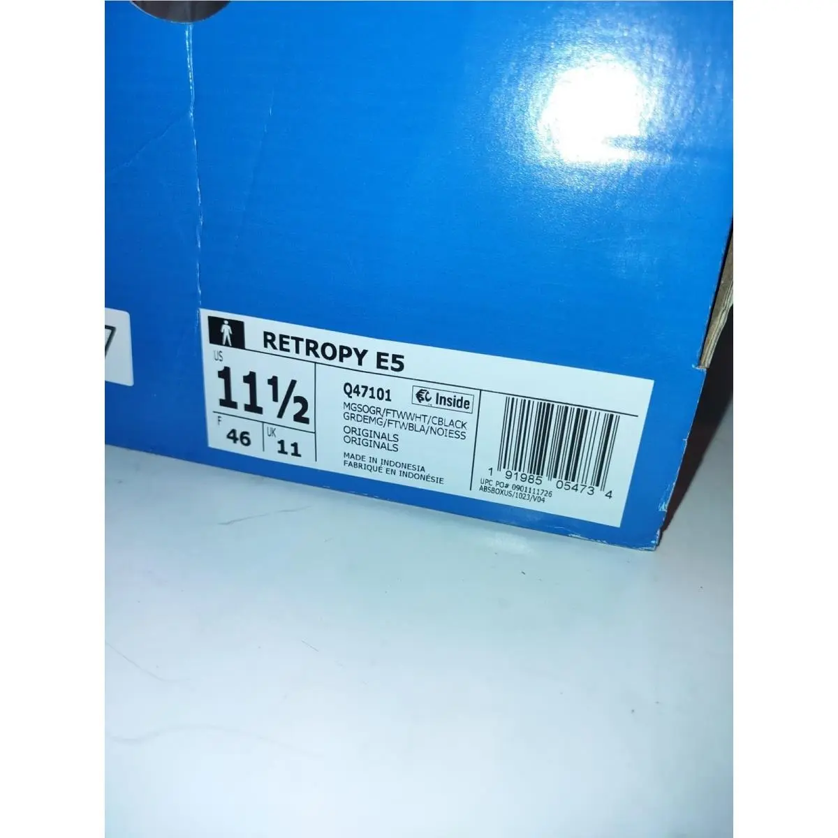Adidas shoes - Retropy E5 - Retropy - Q47101 - Gray (UPC: 191985054734) 5
