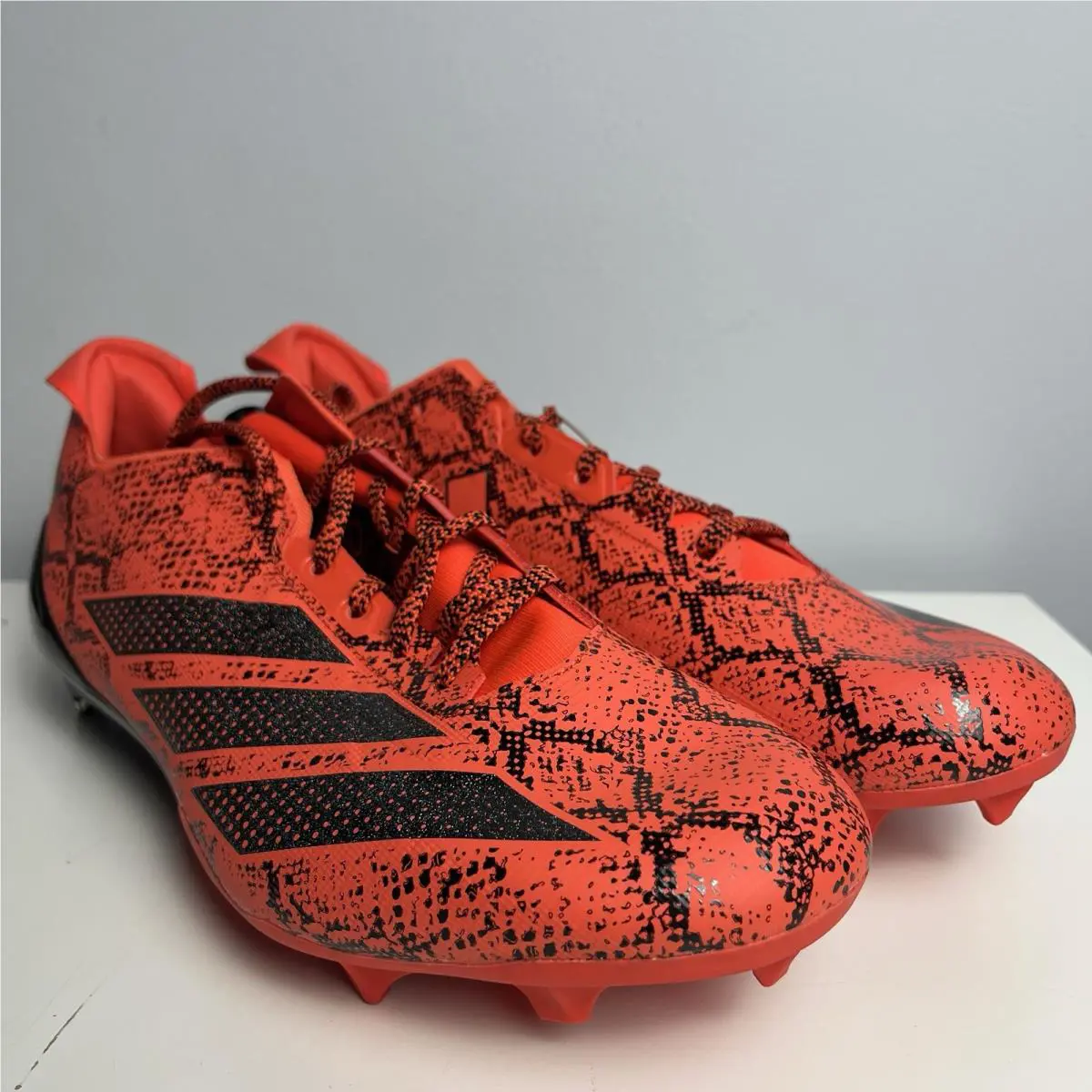 Adidas Adizero Electric Football Cleats Mens 14US Red/black Scale IE3895 Newtags