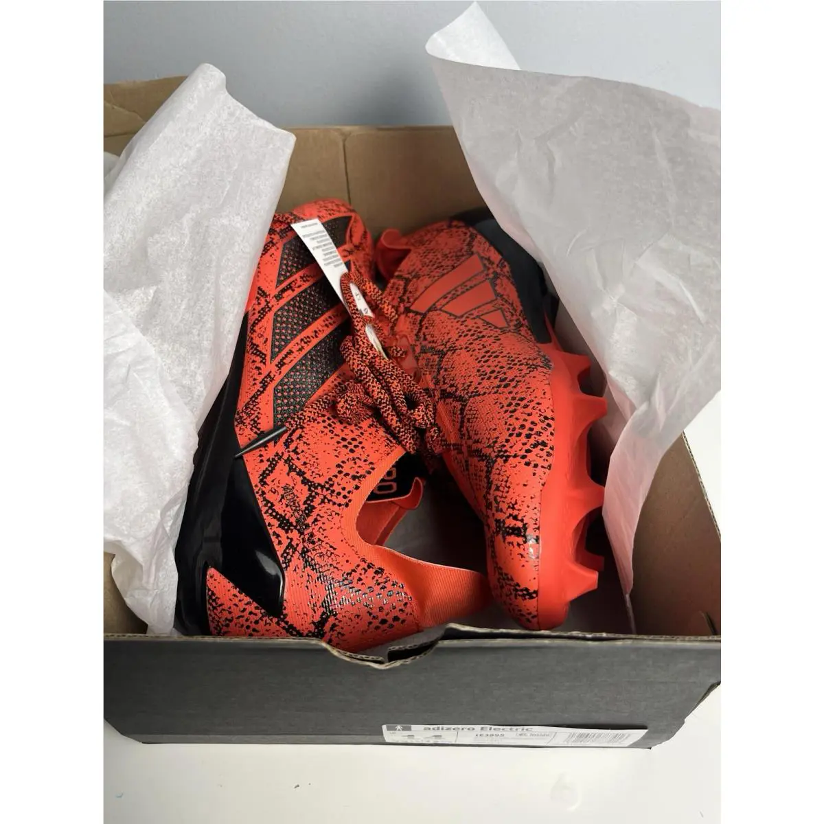 Adidas shoes - adidas Adizero Electric Football Cleats - IE3893 - Red/Black 2