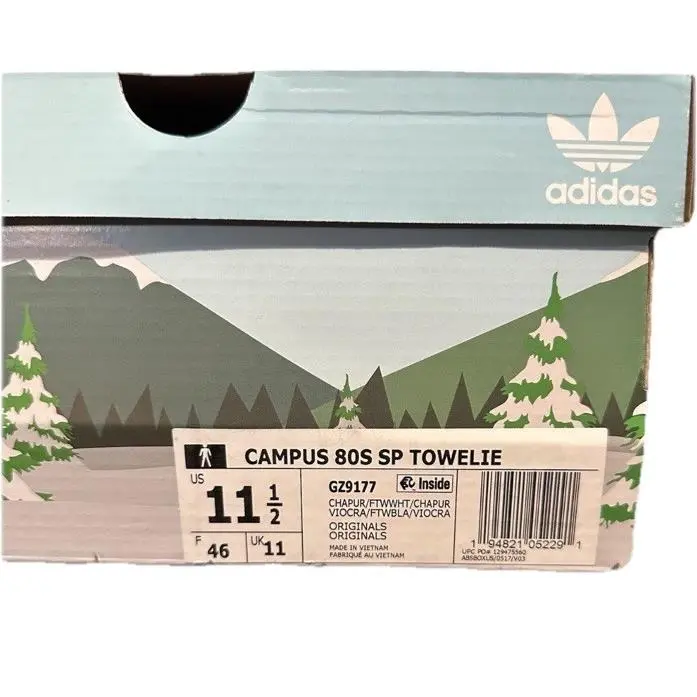 Adidas shoes - adidas Campus 80 - Campus - GZ9177 - Purple (UPC: 0194821052291) 4