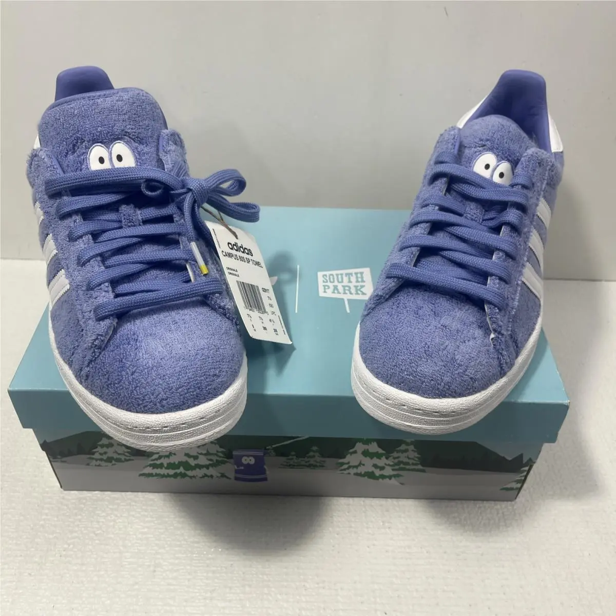 Adidas Towelie Campus 80s SP South Park Size 8 Mens Purple