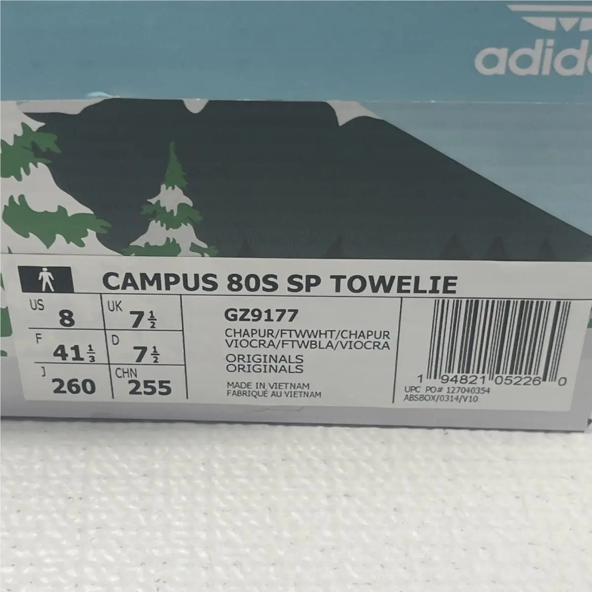 Adidas shoes - adidas Campus 80s - Campus - GZ9177 - Purple (UPC: 0194821052260) 14