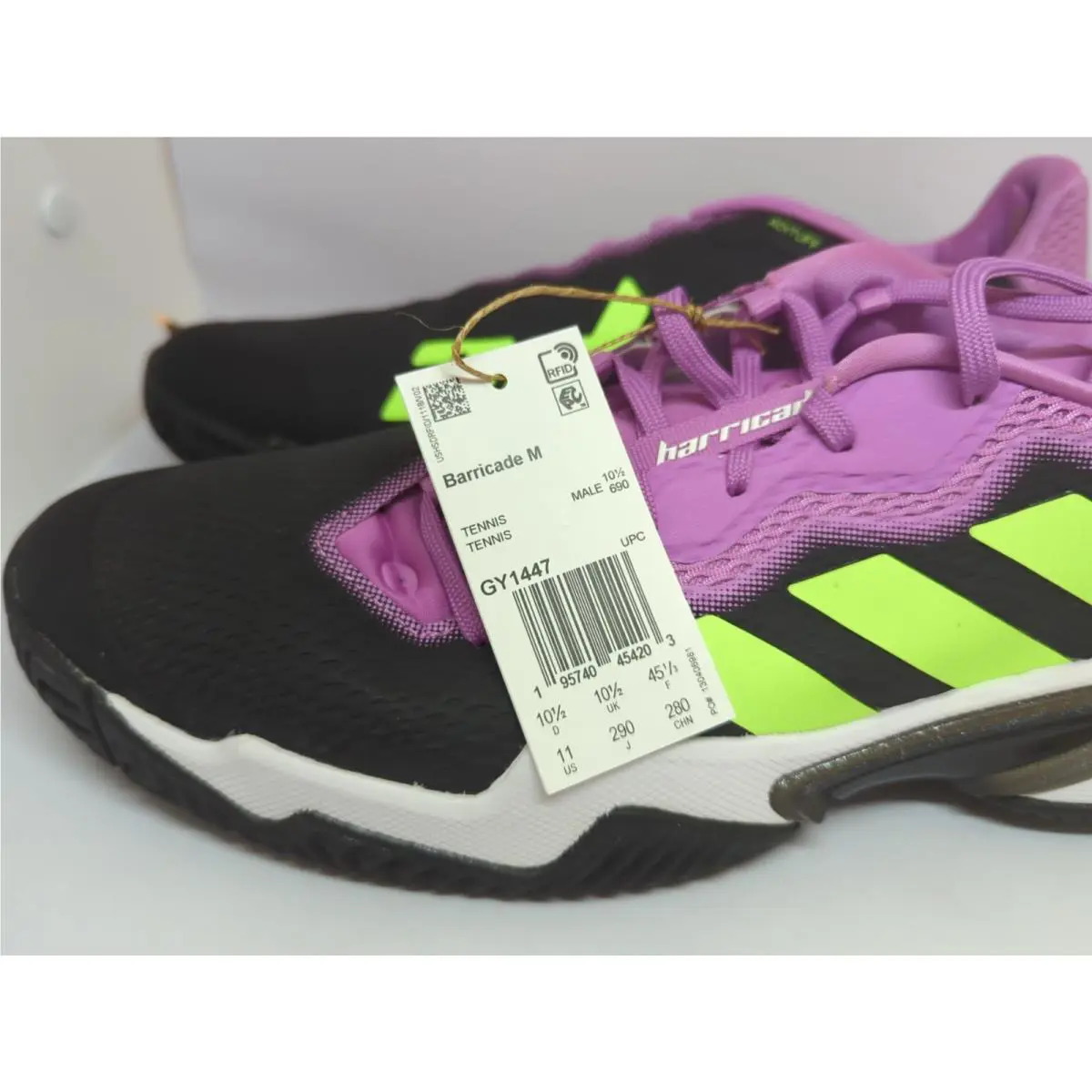 Adidas shoes - adidas Barricade - Barricade - GY1447 - Purple (UPC: 195740454203) 5