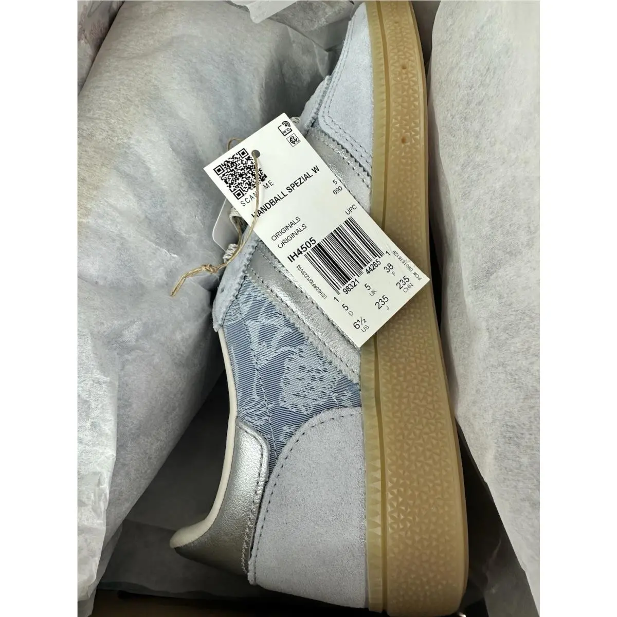 Adidas shoes - adidas Handball Spezial - Handball Spezial - IH4505 - Crystal Sky / Silver Metallic / Chalk White 0