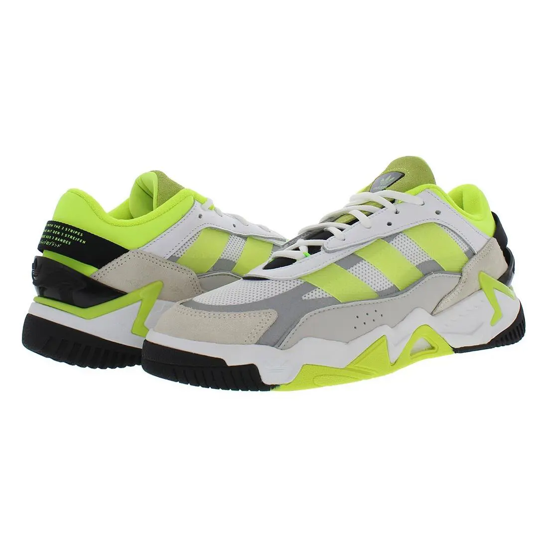 Adidas shoes - Footwear White/Solar Yellow/Core Black, Main: White (UPC: 195734208553) 1