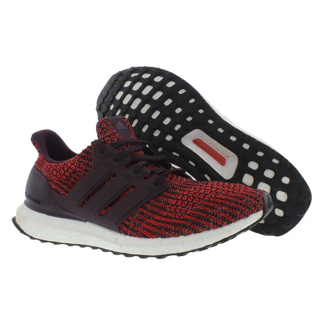 Adidas Ultraboost Mens Shoes Size 4.5 Color: Red/black/white - Red/Black/White, Main: Red