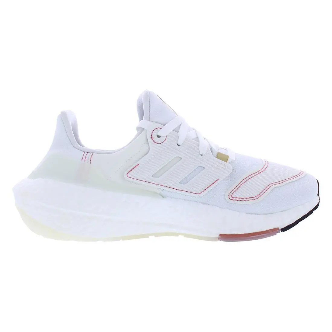 Adidas shoes - Cloud White/Cloud White/Wonder Red, Main: White (UPC: 195740096380) 1